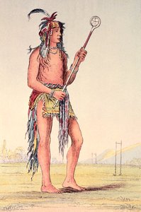 Giocatore di palla Sioux Ah-No-Je-Nange, 
