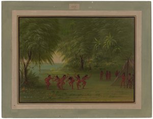 Accampamento Tapuya da George Catlin