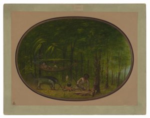 Il grande formichiere da George Catlin