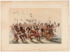 La danza del cuoio capelluto da George Catlin