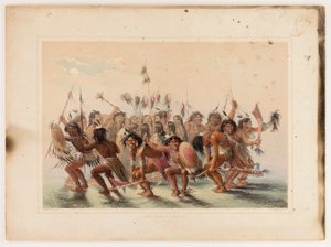 La danza del cuoio capelluto da George Catlin