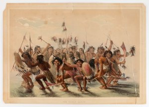 La danza del cuoio capelluto da George Catlin
