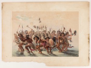 La danza del cuoio capelluto da George Catlin