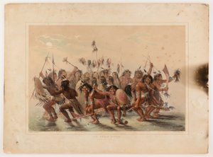 La danza del cuoio capelluto da George Catlin