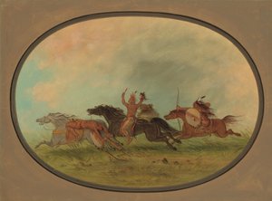 Lo scalpo scalpo - Pawnees e Cheyennes da George Catlin