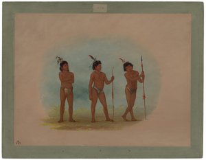 Tre Bambini Auca da George Catlin