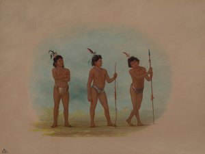 Tre bambini Auca