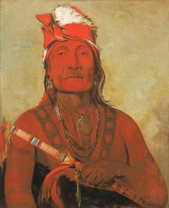 Toh-kí-e-to, pietra con le corna, un capo da George Catlin
