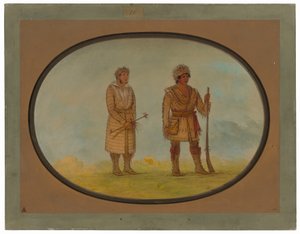 Due capi Cherokee da George Catlin