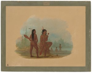 Due Giovani Uomini Hyda da George Catlin