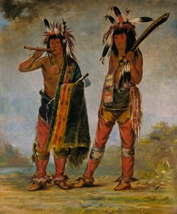 Due giovani uomini da George Catlin
