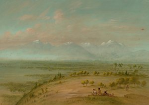 Veduta della Pampa del Sacramento, 1854-1869 da George Catlin