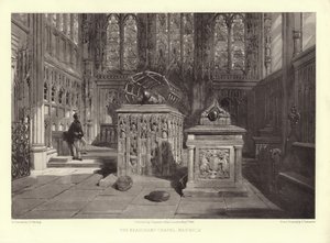 La Cappella Beauchamp, Warwick da George Cattermole