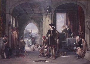 La partenza dei rivali da George Cattermole