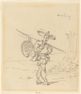 Un contadino cinese da George Chinnery