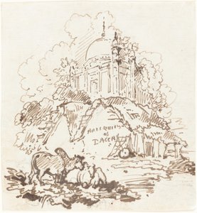 Antichità di Dacca da George Chinnery