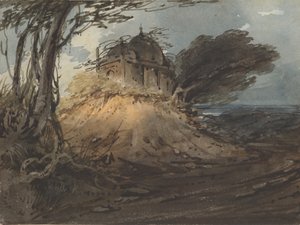 Tempio indiano, ca. 1808-12 da George Chinnery
