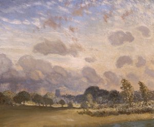 Chiesa di Clavering, ca. 1908 da George Clausen