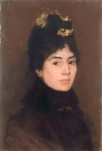 Ritratto di Mrs. Mark Fisher da George Clausen