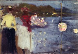Souvenir della regata di Marlow da George Clausen