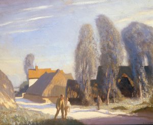La fattoria lungo la strada da George Clausen