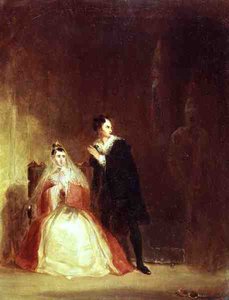 Amleto e Gertrude con il fantasma, Atto III Scena 4 da 