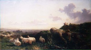 Sera sui South Downs da George Cole