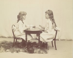 Frances ed Ethel de Forest, figlie di Robert de Forest, ca. 1890