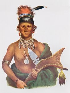 Appanoose, un capo Sauk, 1837, illustrazione da 