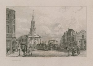 Chiesa di San Leonardo, Shoreditch da George Cooke