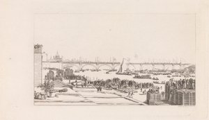 Inaugurazione del Ponte di Waterloo da George Cooke
