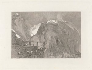 Castello di Tintagel, Cornovaglia da George Cooke