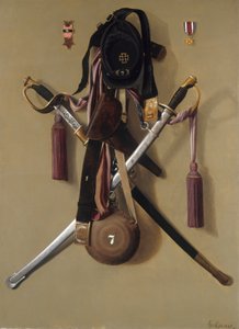 Regalia della Guerra Civile del Maggiore Levi Gheen McCauley da George Cope
