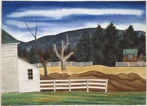 Paesaggio di Woodstock, marzo