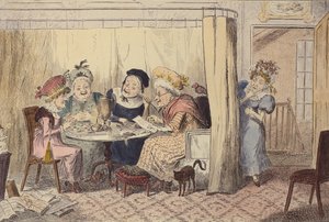 "Un curioso gruppo di elfi calunniatori o gli ascoltatori raramente sentono bene di sé", 1835
