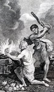 Una fustigazione su una nave da guerra britannica da George Cruikshank