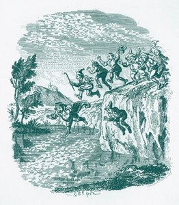 Fratelli Grimm per bambini da George Cruikshank