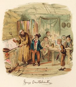 Libro di Charles Dickens da George Cruikshank