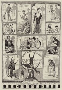 Ognuno il Suo Pantomima da George Cruikshank