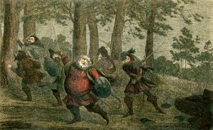Falstaff suda fino alla morte e ingrassa la terra magra mentre cammina