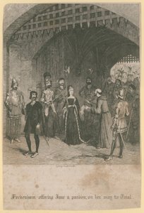 Heckenham offre a Jane un perdono da George Cruikshank
