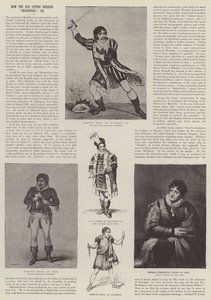 Come i vecchi attori vestivano Shakespeare da George Cruikshank