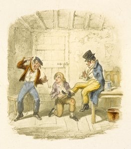 Illustrazione per "Oliver Twist" da George Cruikshank