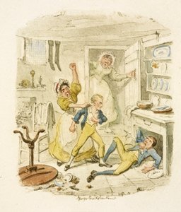 Illustrazione per "Oliver Twist" da George Cruikshank