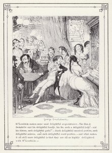 Illustrazione per Il Libro del Celibe, o Il Progresso di Mr Lambkin (Gent) (incisione) da George Cruikshank