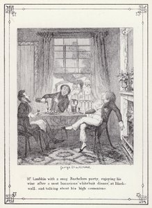 Illustrazione per Il libro del celibe, o Il progresso del signor Lambkin (Gent)