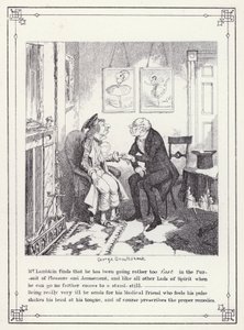 Illustrazione per The Bachelor’s Own Book, o The Progress of Mr Lambkin (Gent)