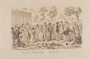 La grande esposizione di Mayhew del 1851: Il primo giorno dello scellino - Uscita, 1851
