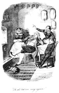 Oh ah! lasciali suonare di nuovo!, c1840s da George Cruikshank