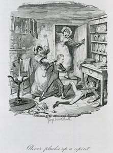 Oliver prende coraggio, 1837